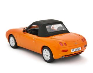 Fiat Barchetta 1995 Arancio Laudoracing 1:18 Resinemodell (Türen, Motorhaube... nicht zu öffnen!)